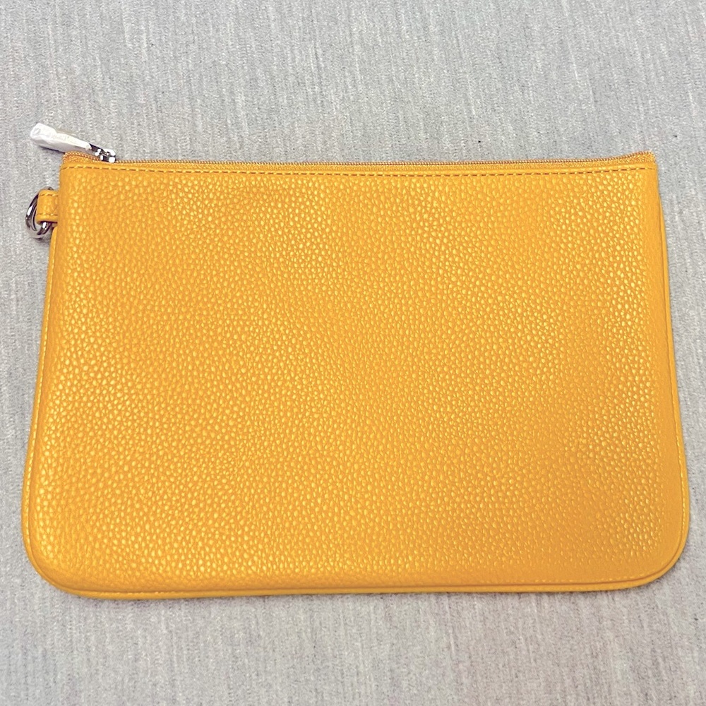 Thirty-One Rubie Mini Pouch - Fields of Gold -  yellow / mustard